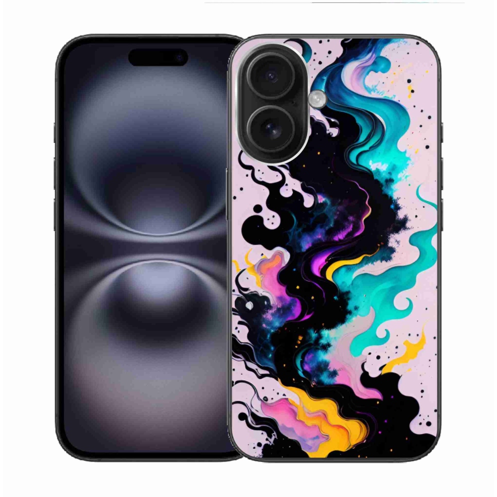 Gél borítás mmCase iPhone 16 készülékhez - absztrakt motívum 4