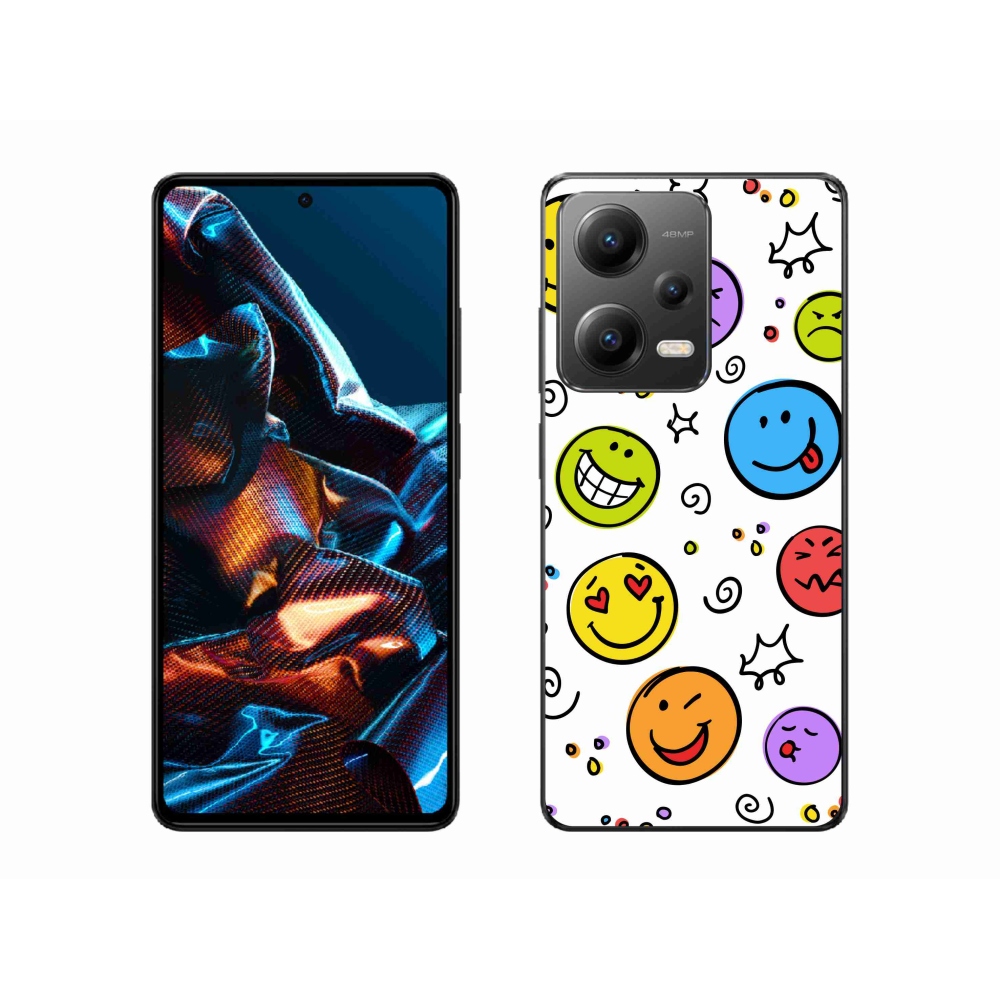 Gél borítás mmCase a Xiaomi Redmi Note 12 Pro 5G-hez - smiley-k