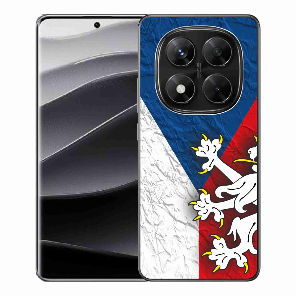 Gél borítás mmCase a Xiaomi Redmi Note 14 Pro 5G/Poco X7 5G - cseh zászló 1