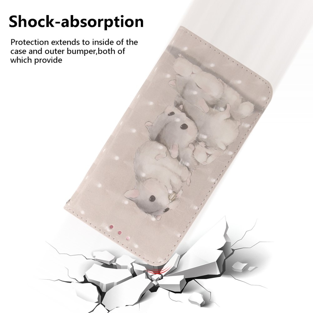 Nyomtatott könyv tok Xiaomi Redmi 12 4G/5G - egérhez