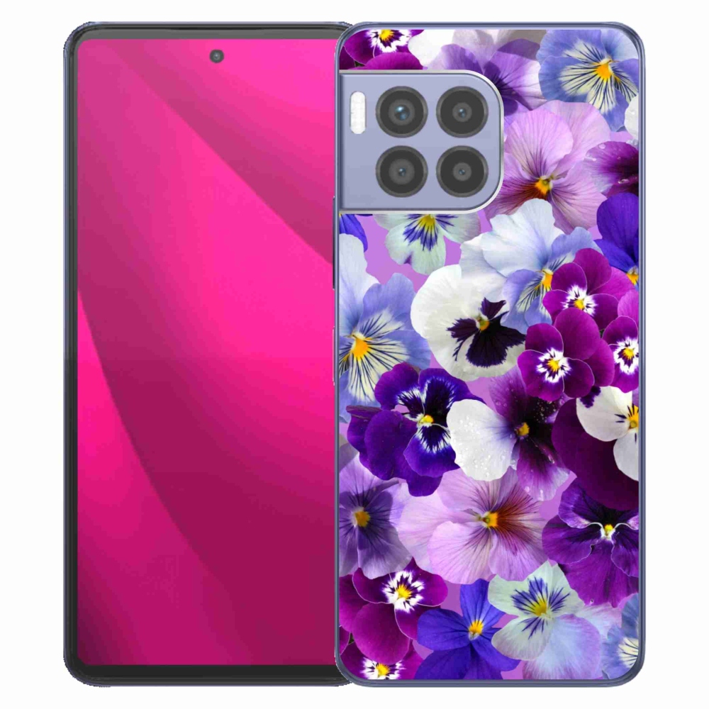 Zselés borítás mmCase a T-Mobile T Phone 2 Pro készülékhez - Virágok 9