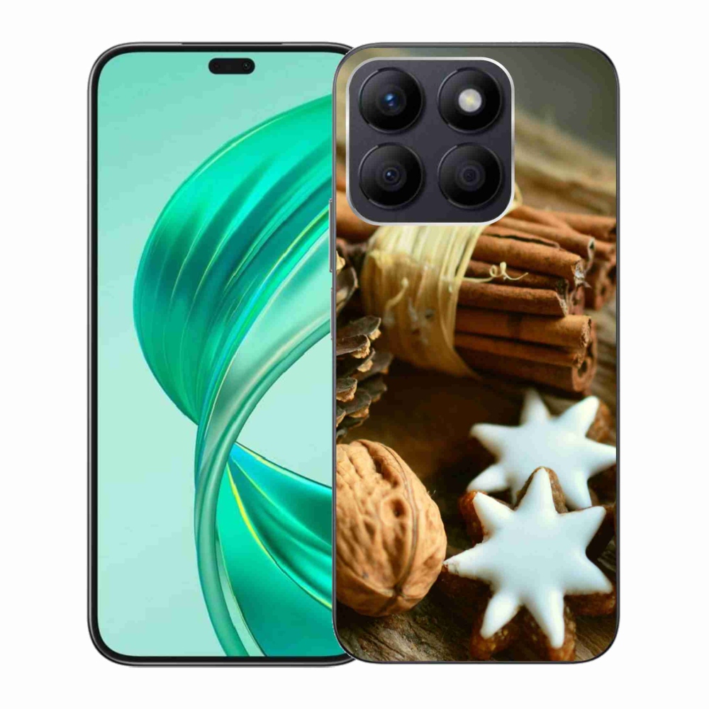 Gél borítás mmCase a Honor X8b készülékhez - fahéj és mézeskalács