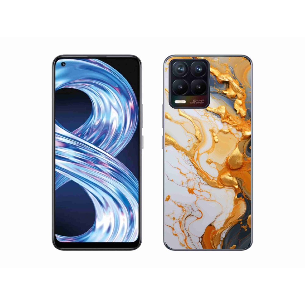 Gél borítás mmCase a Realme 8 Pro számára - absztrakt motívum 6