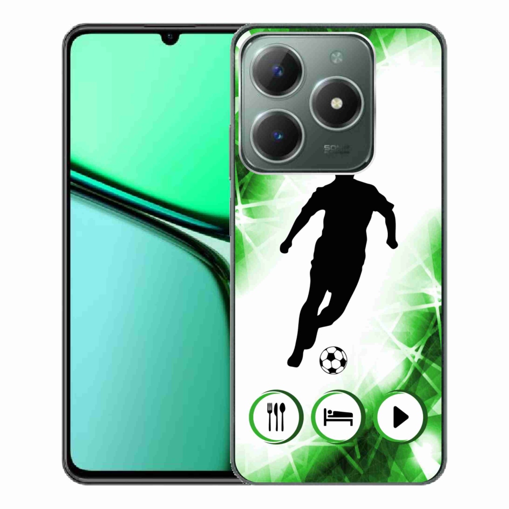 Gél borítás mmCase a Realme C61 készülékhez - focista