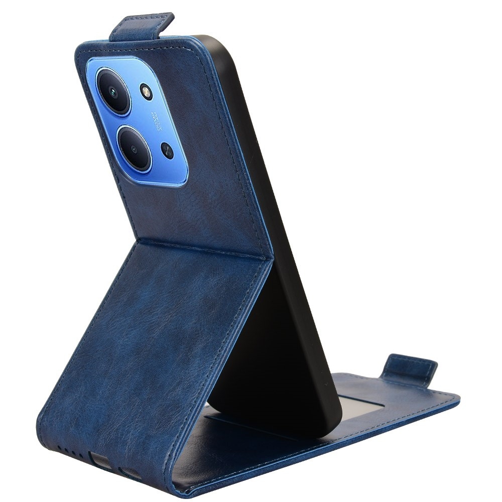 Vert flip tok Xiaomi Redmi 15C 4G (171mm)/Poco C85 4G (171mm) - kék