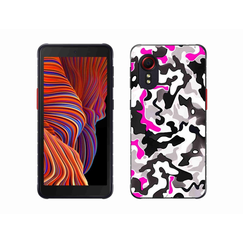 Zselés borítás mmCase Samsung Galaxy Xcover 5 - terepszínű minta 5