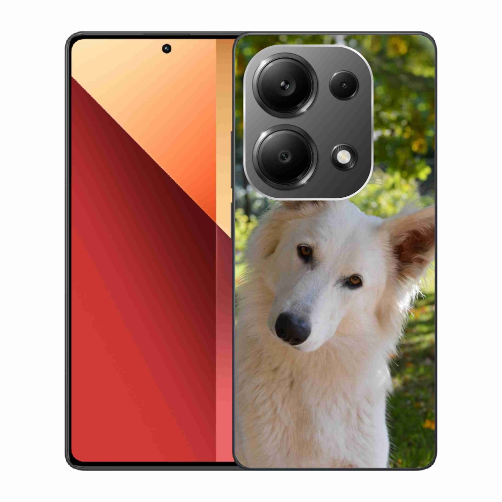 Gél borítás mmCase a Xiaomi Redmi Note 13 Pro 4G/Poco M6 Pro - fehér svájci pásztor 1