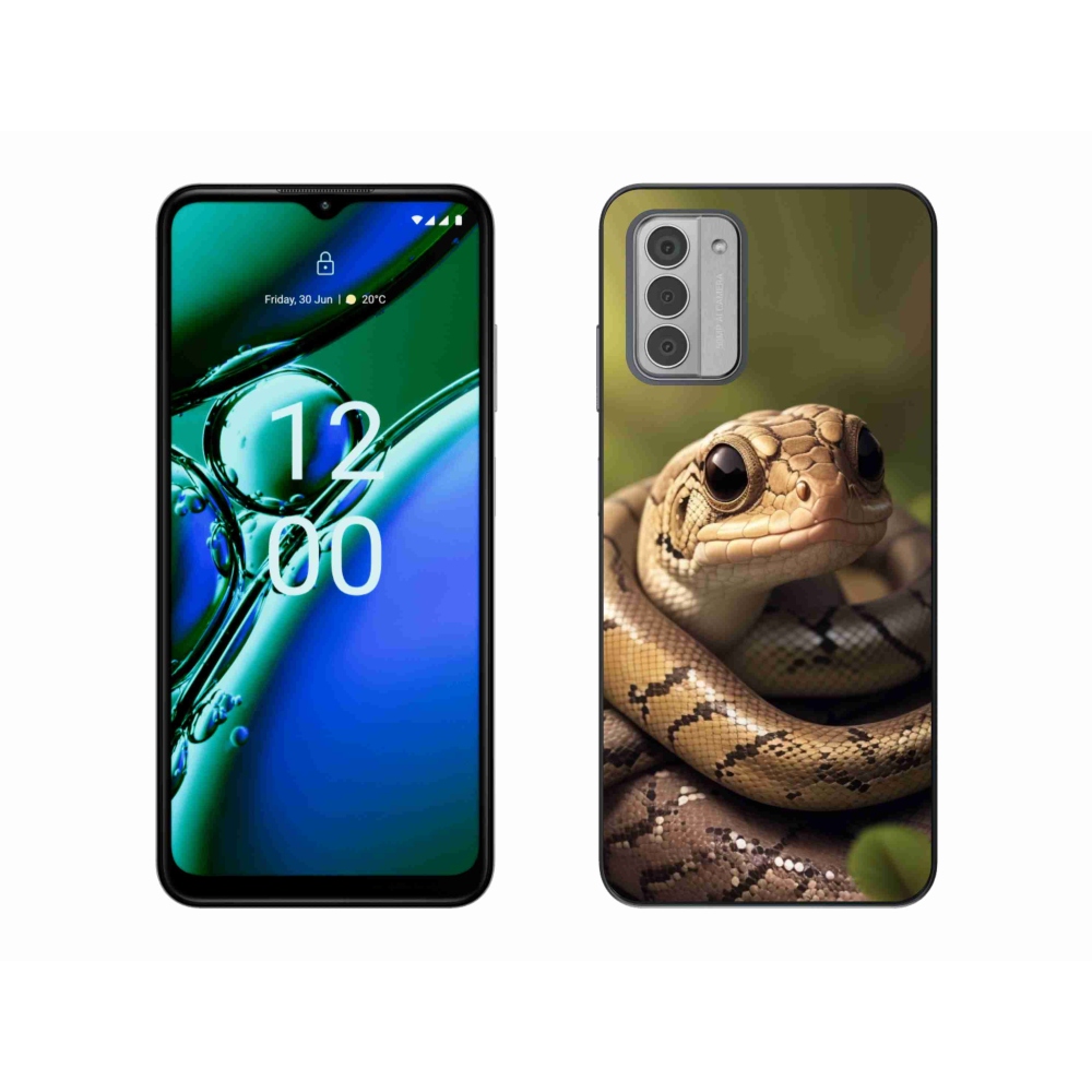 Zselés borítás mmCase a Nokia G42 készülékhez - kígyó 1