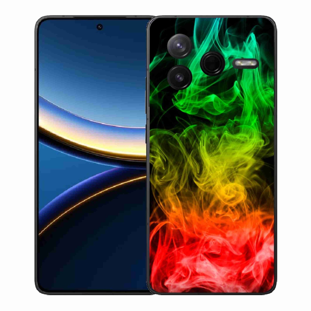 Gél borítás mmCase a Xiaomi Poco F7 Pro számára - absztrakt minta 7