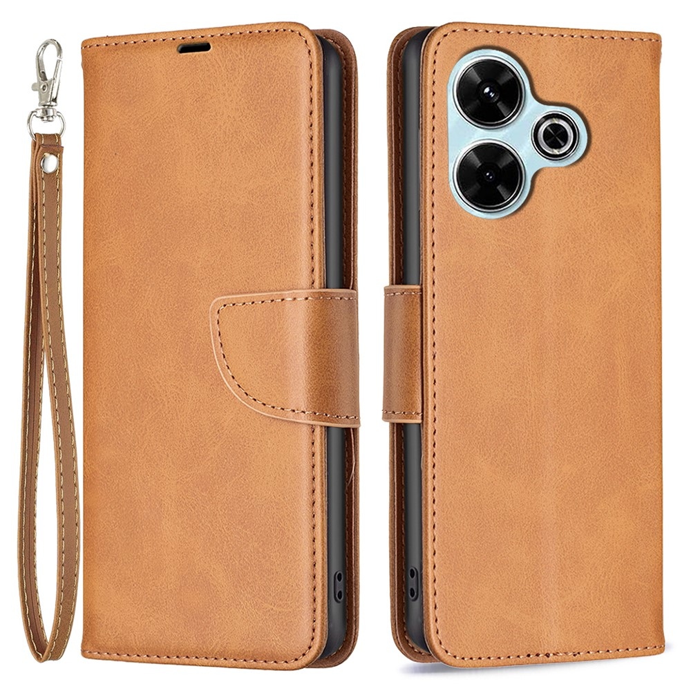 Könyv tok Xiaomi Redmi 13 4G/Poco M6 4G-hez - sárga