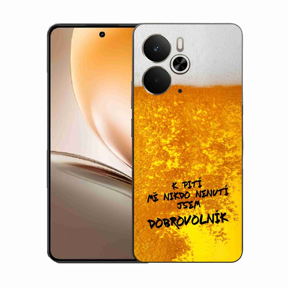 Gél borítás mmCase a Realme 14 5G/14T 5G számára - sör motívum 4