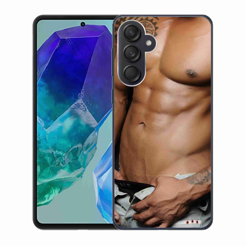 Gél borítás mmCase Samsung Galaxy M55 5G - szexi férfi