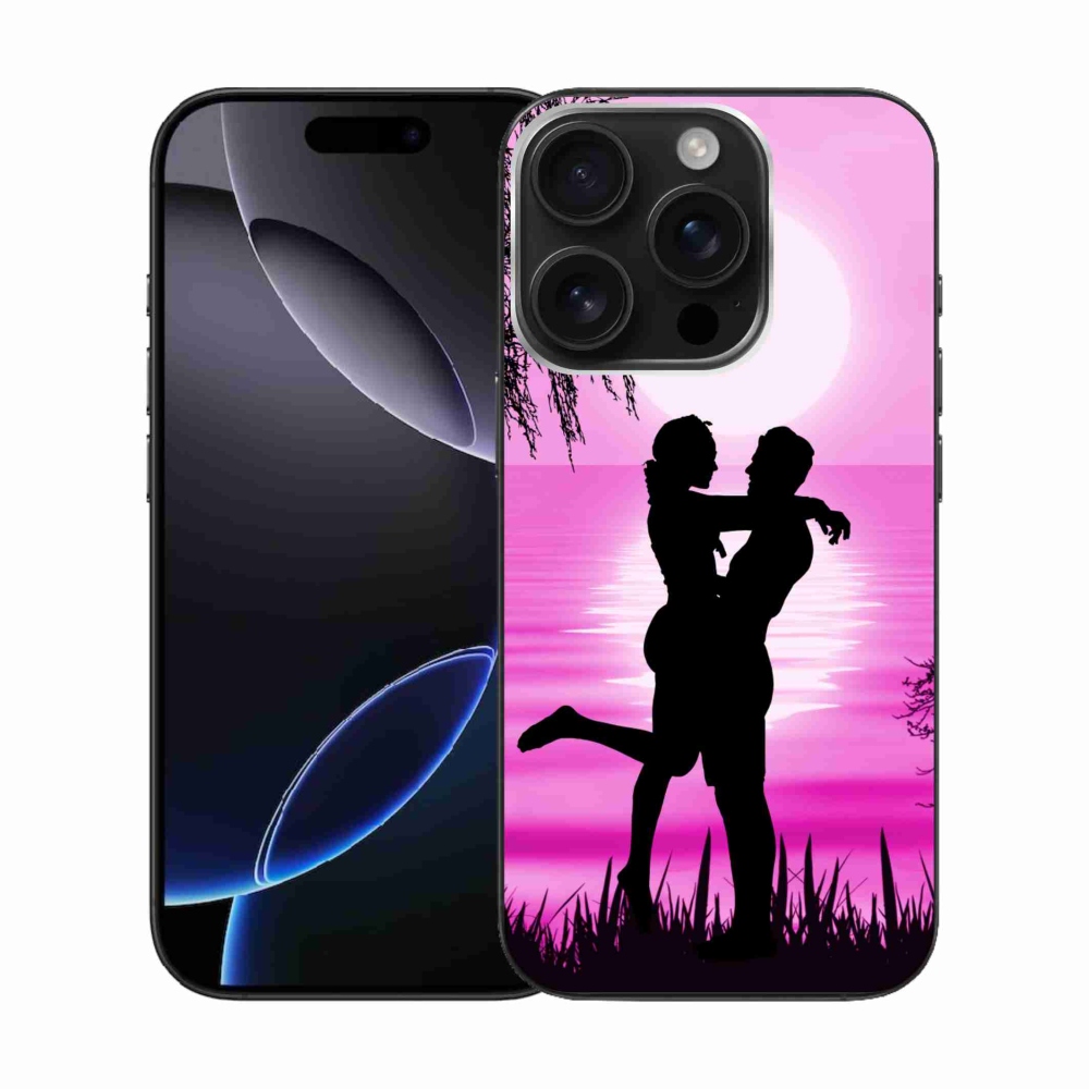 Gél tok mmCase iPhone 16 Pro készülékhez - naplemente