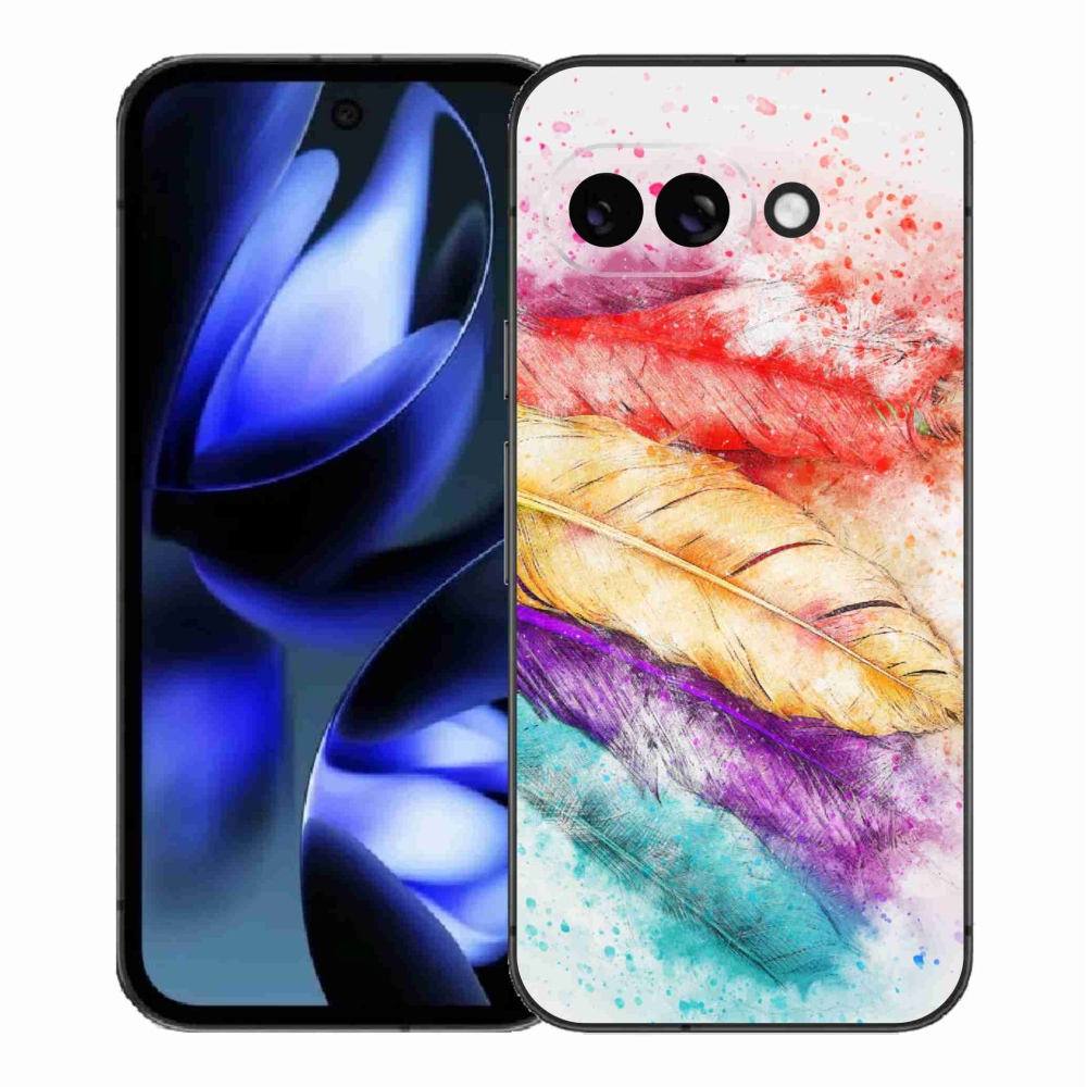 Zselés borítás mmCase a Google Pixel 9a készülékhez - színes toll