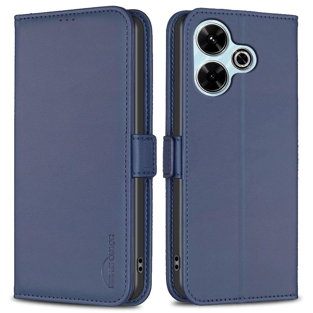 BNF könyvtáska Xiaomi Redmi 13 4G/Poco M6 4G - kék