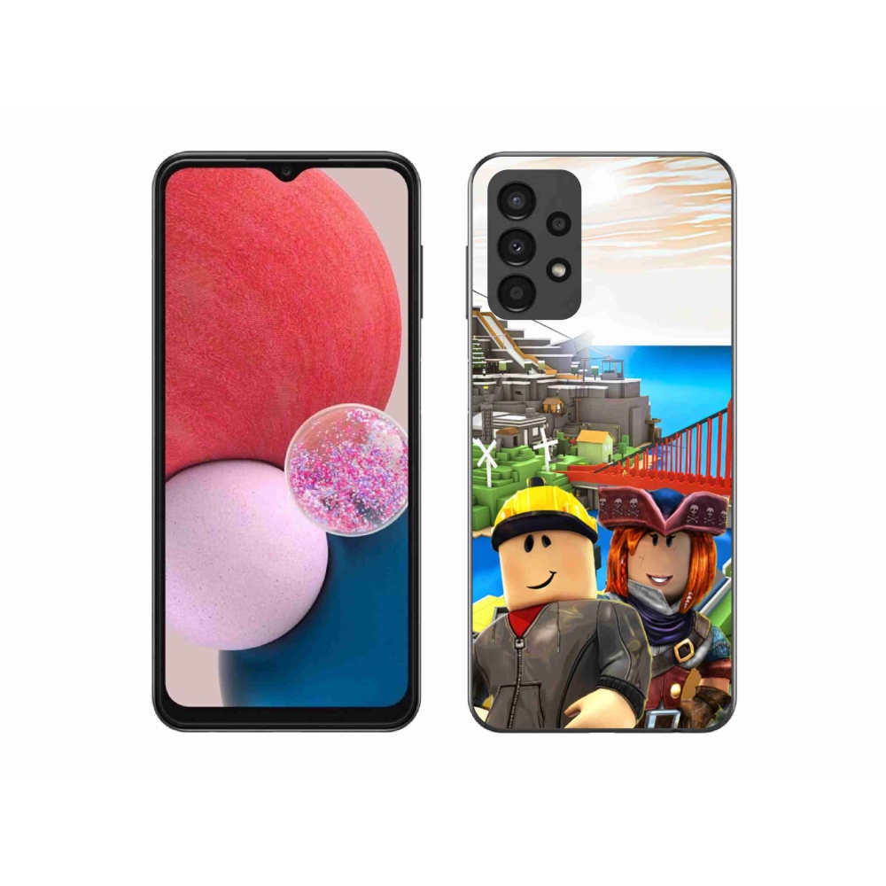Gél védőburkolat mmCase Samsung Galaxy A13 4G - roblox 1