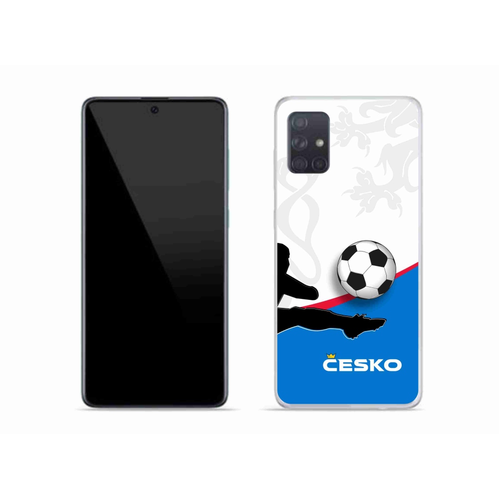 Gél borítás mmCase Samsung Galaxy A51 - futball Csehország 3