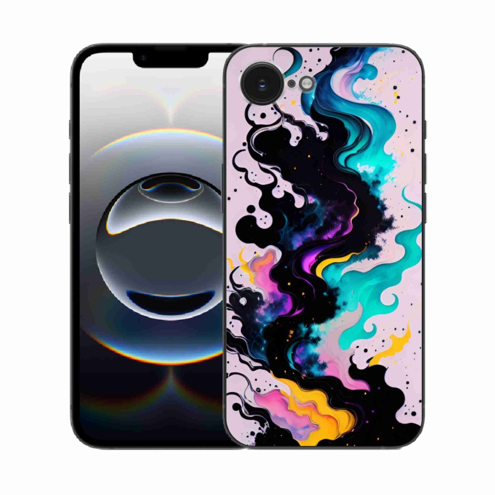 Gél borítás mmCase iPhone 16e készülékhez - absztrakt motívum 4