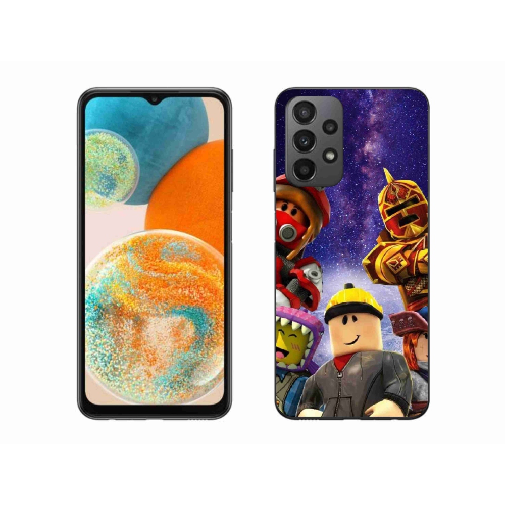 Gél borítás mmCase Samsung Galaxy A23 4G/5G készülékhez - roblox 3