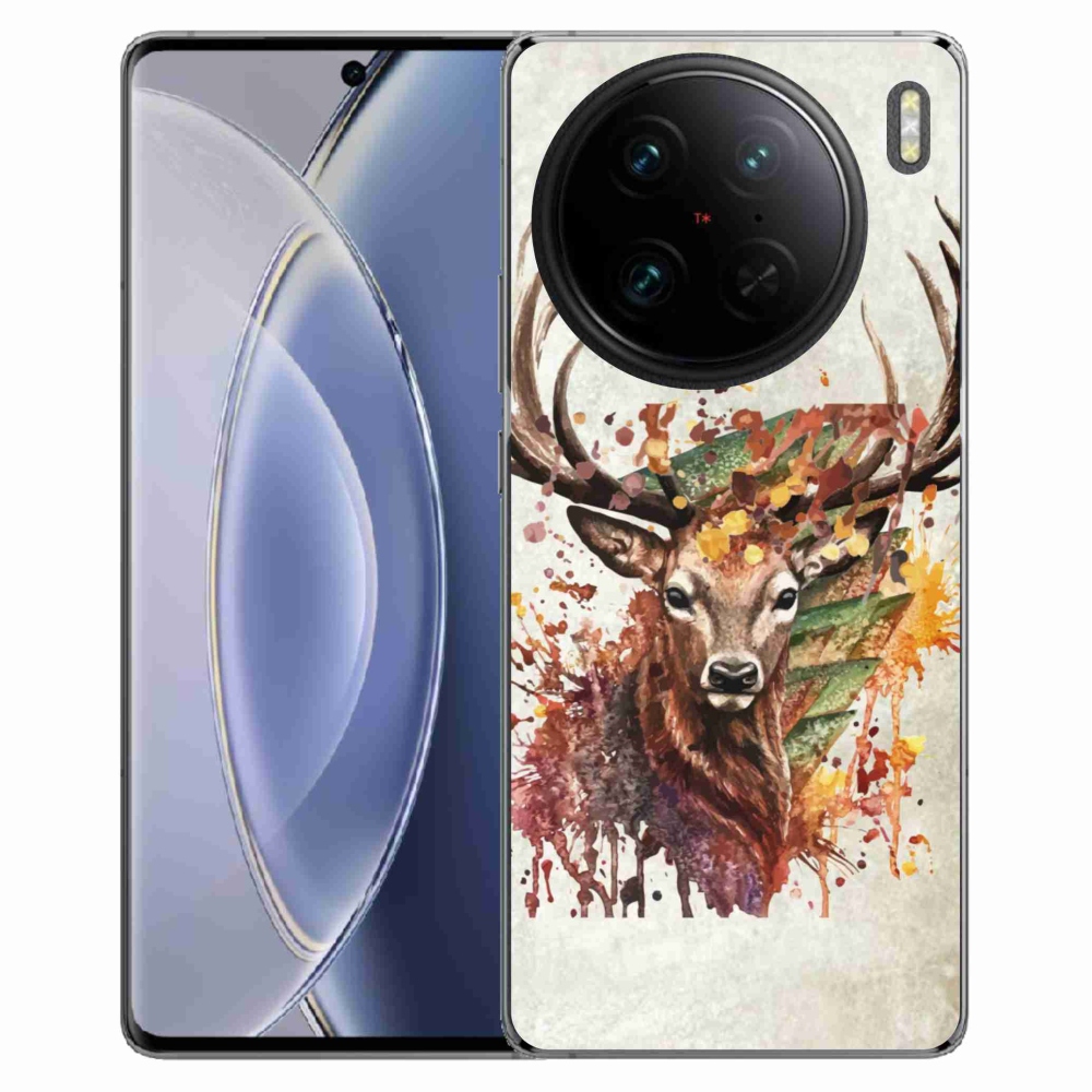 Gél tok mmCase a Vivo X90 Pro készülékhez - szarvas 1