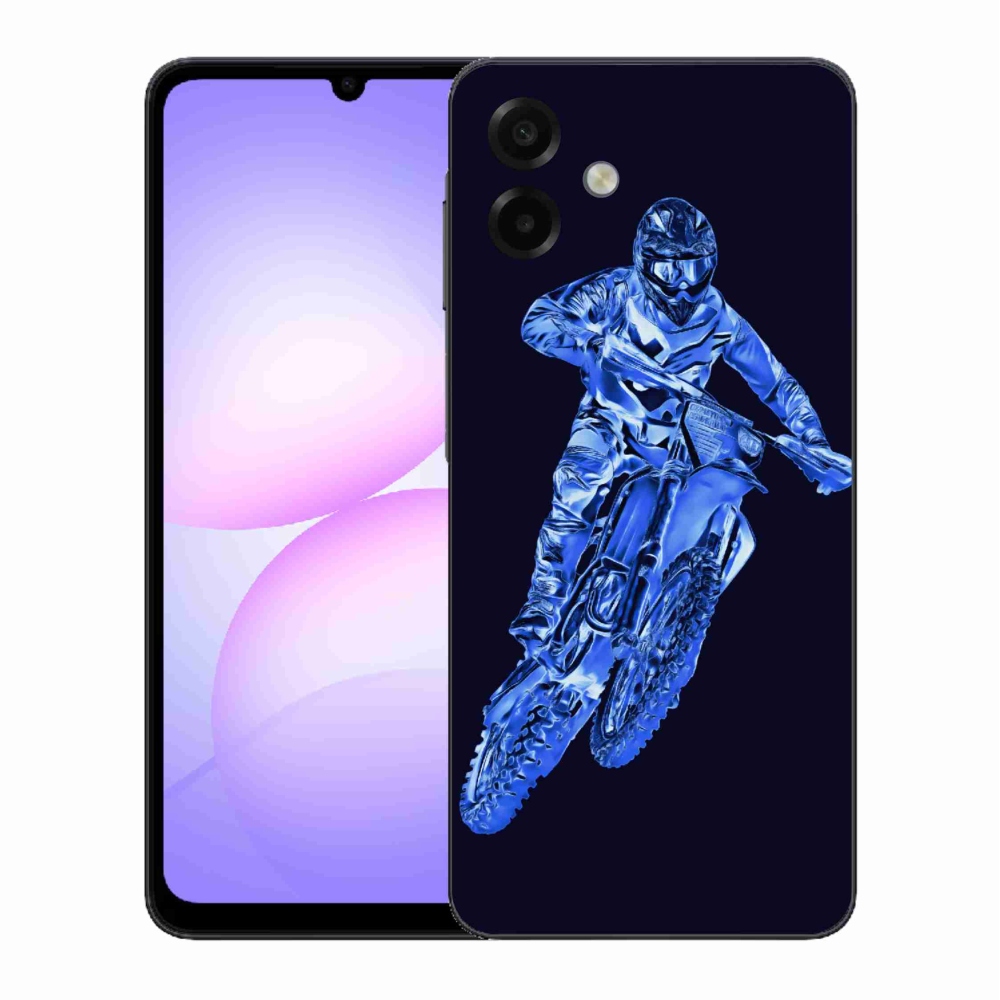 Zselés borítás mmCase Samsung Galaxy A07 4G - motocross 1