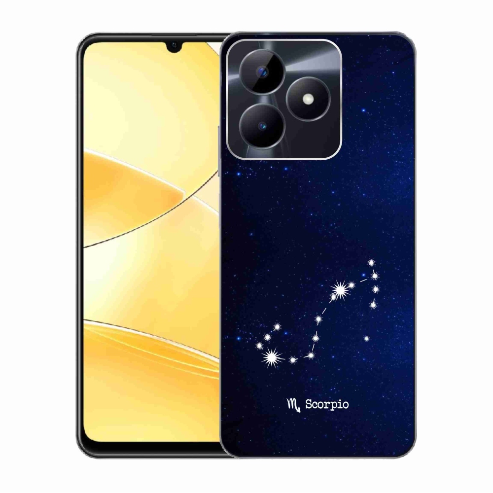 Gél borítás mmCase a Realme C51/C53 készülékhez - csillagkép Skorpió