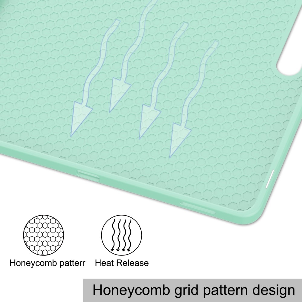 Cases intelligens záró tok Samsung Galaxy Tab S10 FE+ - világoszöld