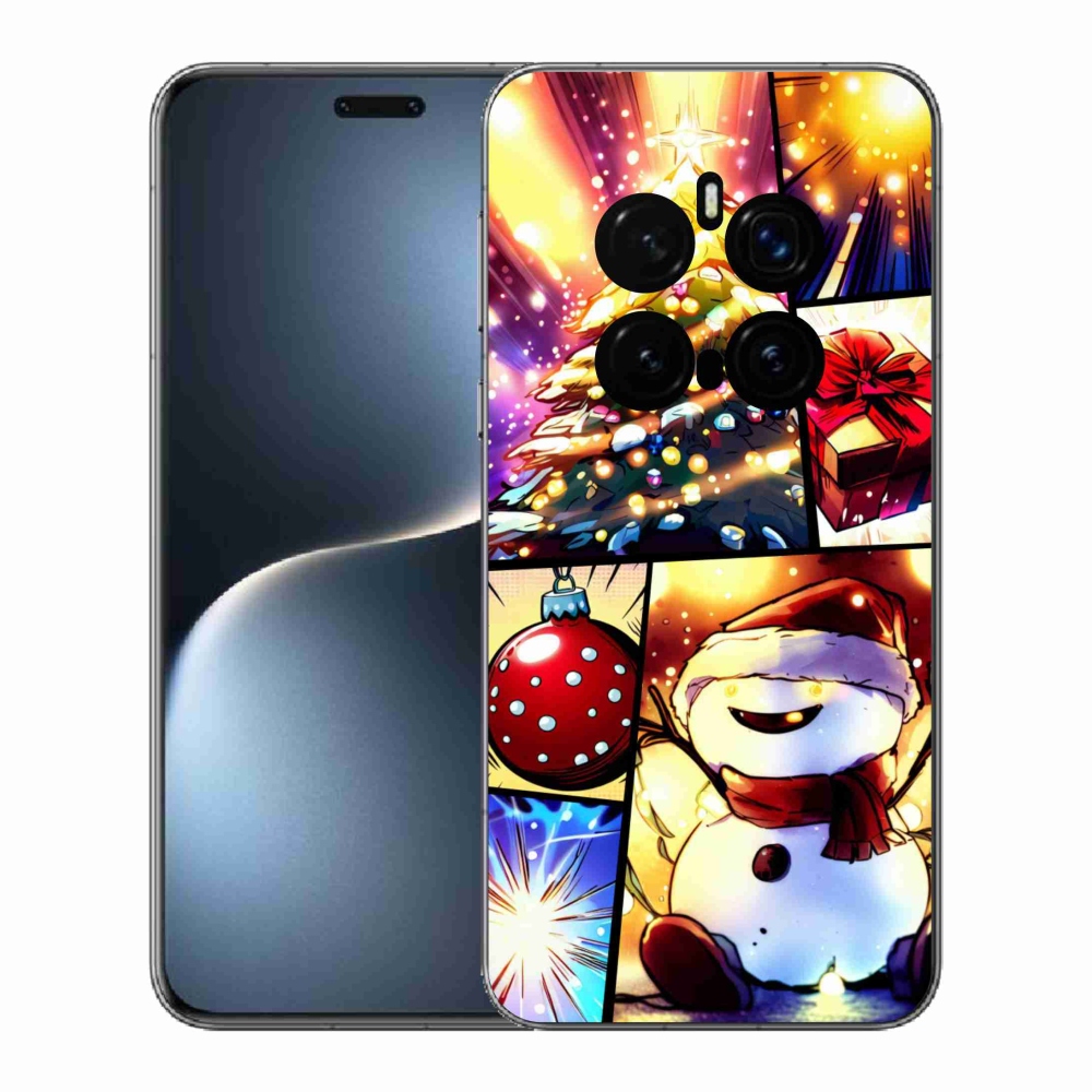 Gél borító mmCase a Honor Magic 7 Pro 5G készülékhez - karácsonyi motívumok 1