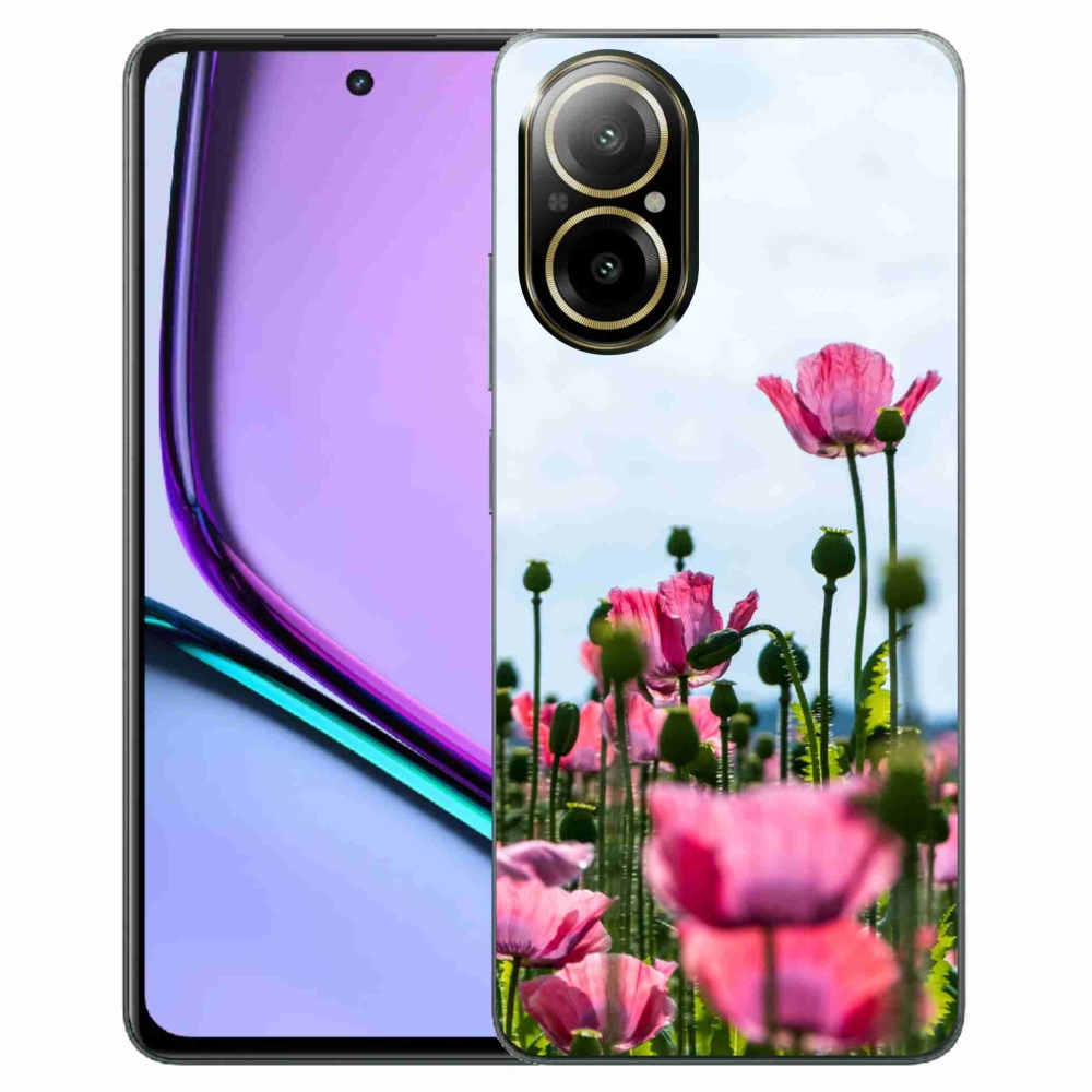 Zselés borító mmCase a Realme C67 készülékhez - mákos színű