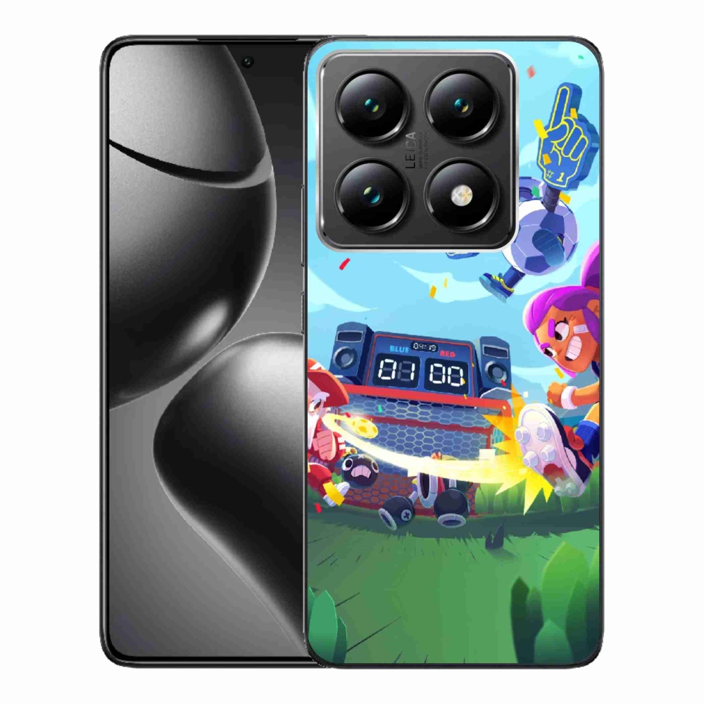 Gél borítás mmCase a Xiaomi 14T Pro számára - brawl stars 1