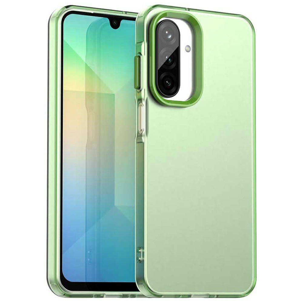 Candy matt zselés tok Samsung Galaxy A26 5G - zöld