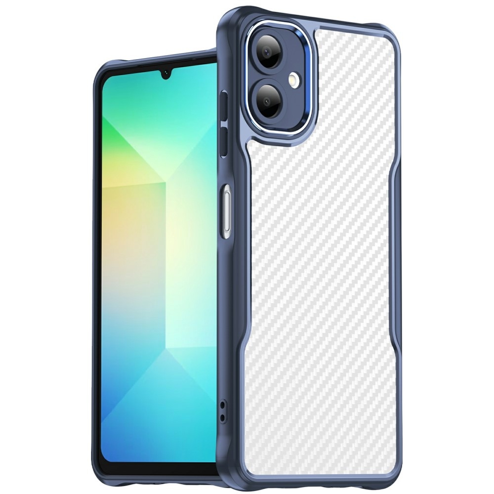 Textúrák tartós borító Samsung Galaxy A06 4G készülékhez - kék