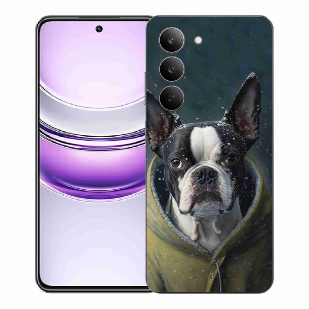 Gél borítás mmCase a Realme 14x 5G készülékhez - bulldog