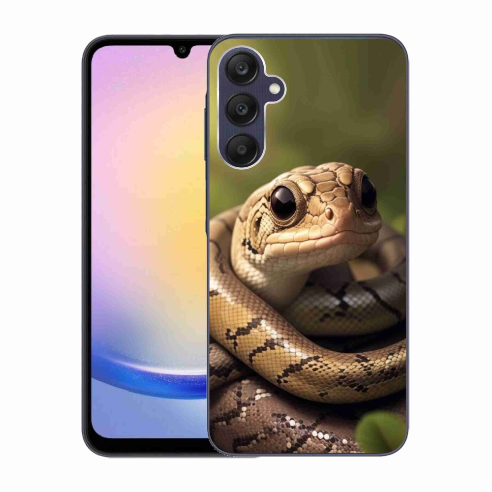 Gél védőburkolat mmCase Samsung Galaxy A25 5G - kígyó 1