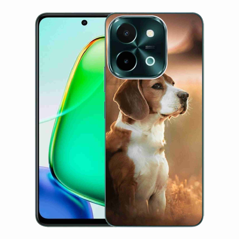 Zselés borítás mmCase a Vivo Y28-hoz - bézs színű