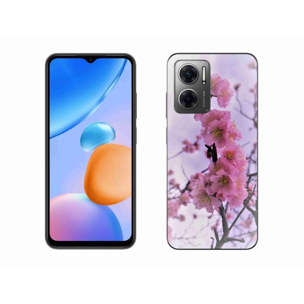 Gél borító mmCase a Xiaomi Redmi 10 5G számára - virágok 7