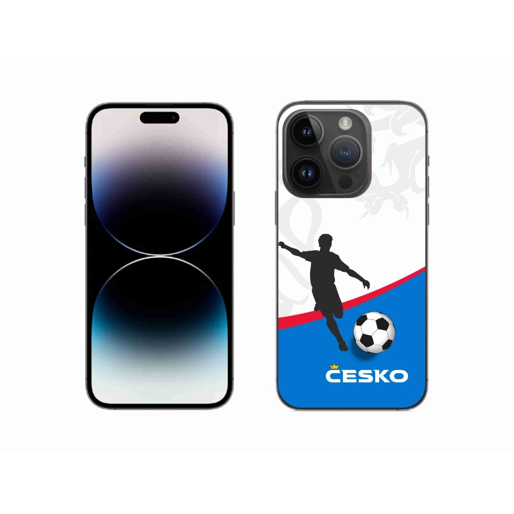 Zselés borítás mmCase iPhone 14 Pro 6.1 - futball Csehország 1
