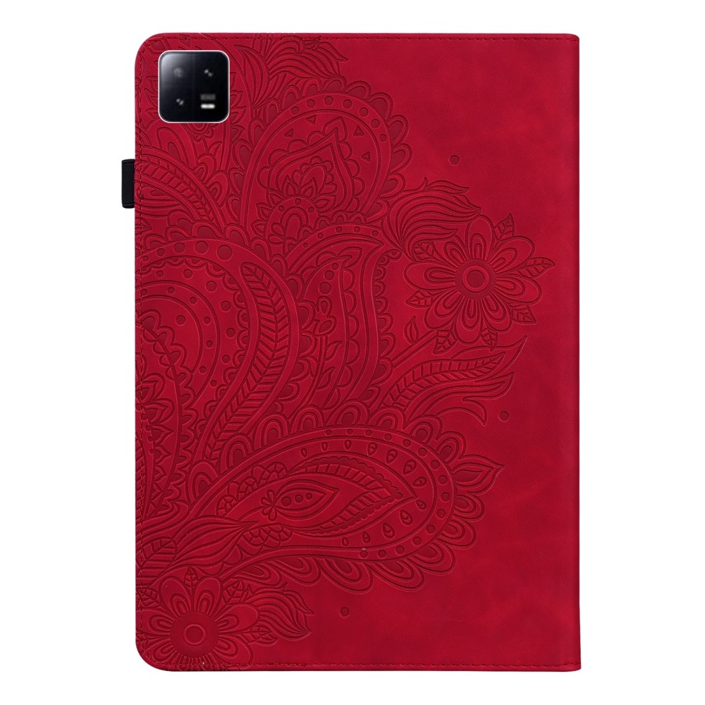 Impresszum záró tok a Xiaomi Pad 6-hoz - piros