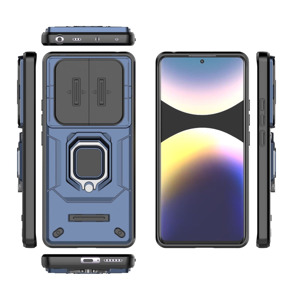 Lencseálló borítás Xiaomi Redmi Note 14 Pro készülékhez - kék