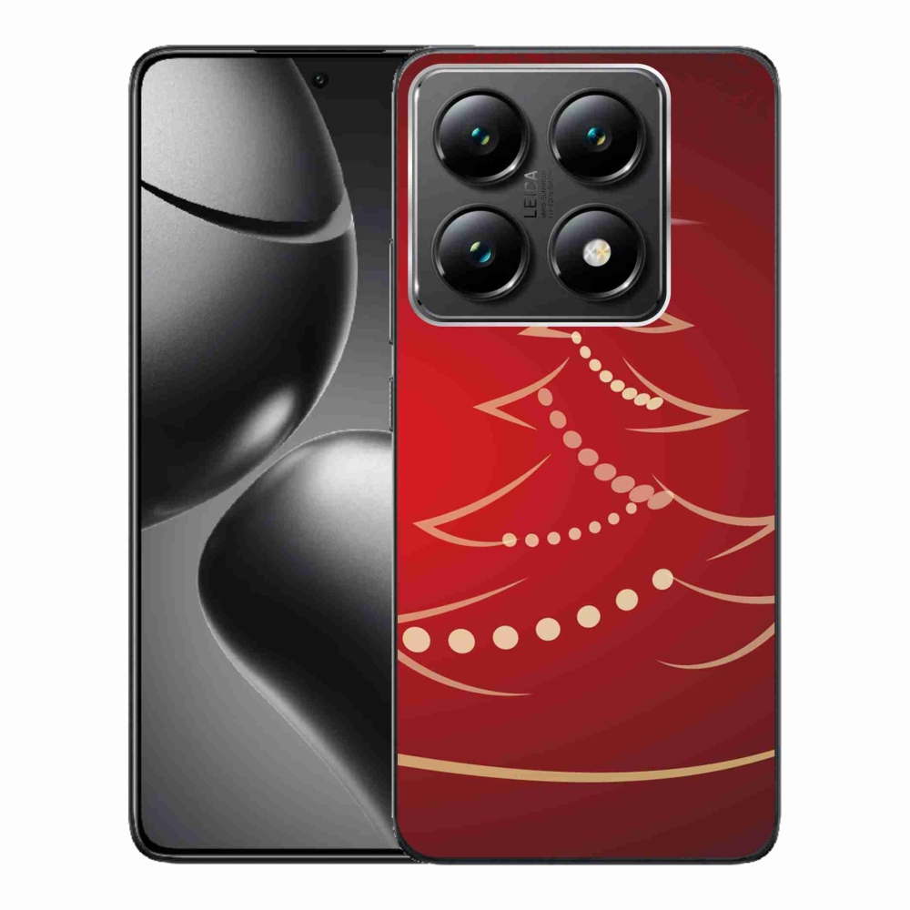 Gél borítás mmCase a Xiaomi 14T Pro számára - karácsonyfa karikatúra