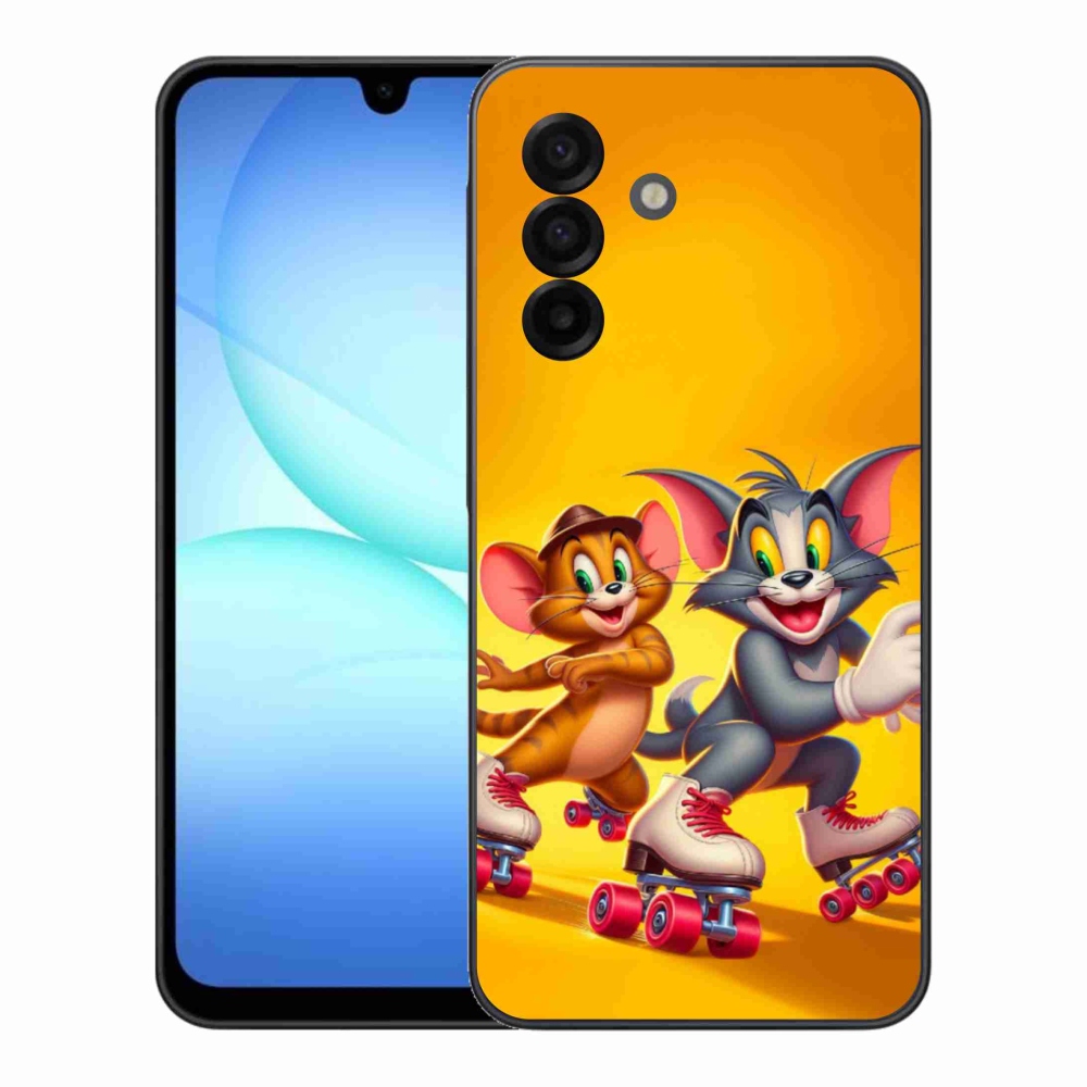 Gél borítás mmCase Samsung Galaxy A17 4G/5G készülékhez - tom and jerry