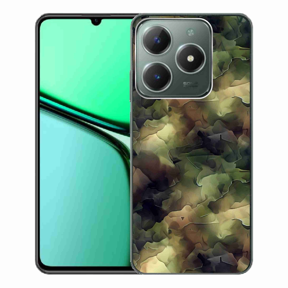 Zselés borítás mmCase a Realme C61 készülékhez - álcázó minta 10