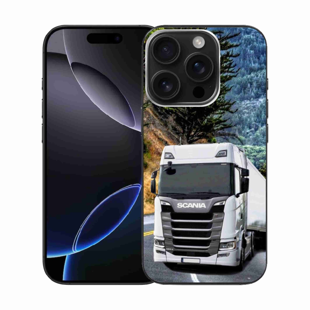 Zselés borítás mmCase iPhone 16 Pro készülékhez - teherautó 1