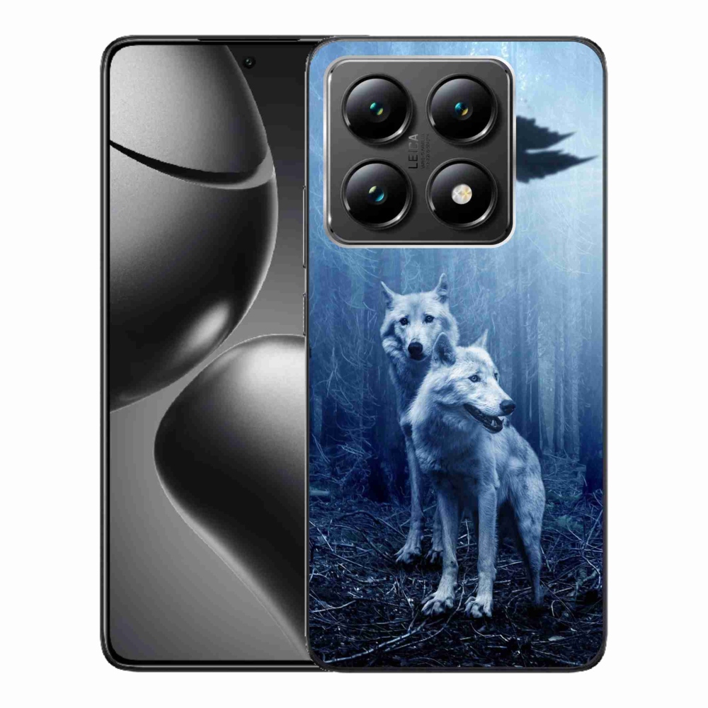 Gél borítás mmCase a Xiaomi 14T-hez - farkasok az erdőben