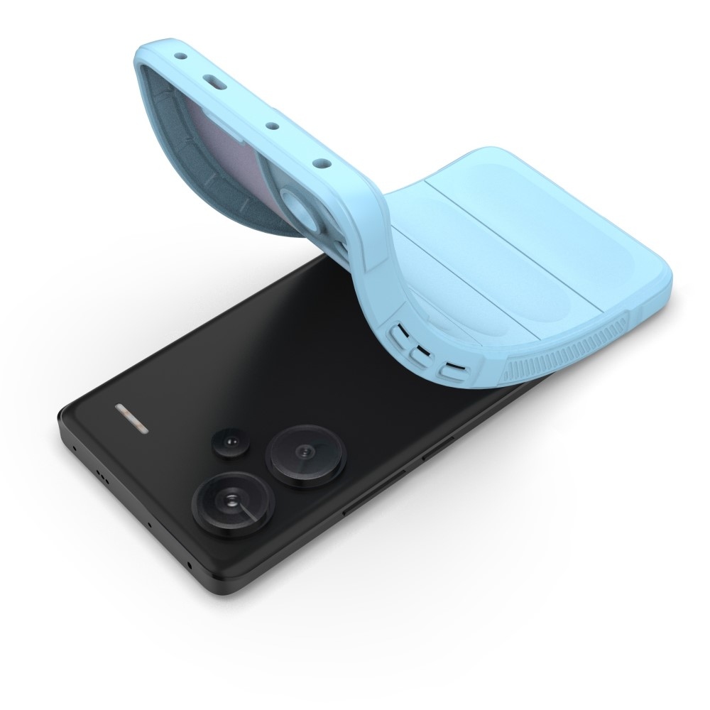 Rugg tartós zselés tok Xiaomi Redmi Note 13 Pro+ 5G - világoskék színben