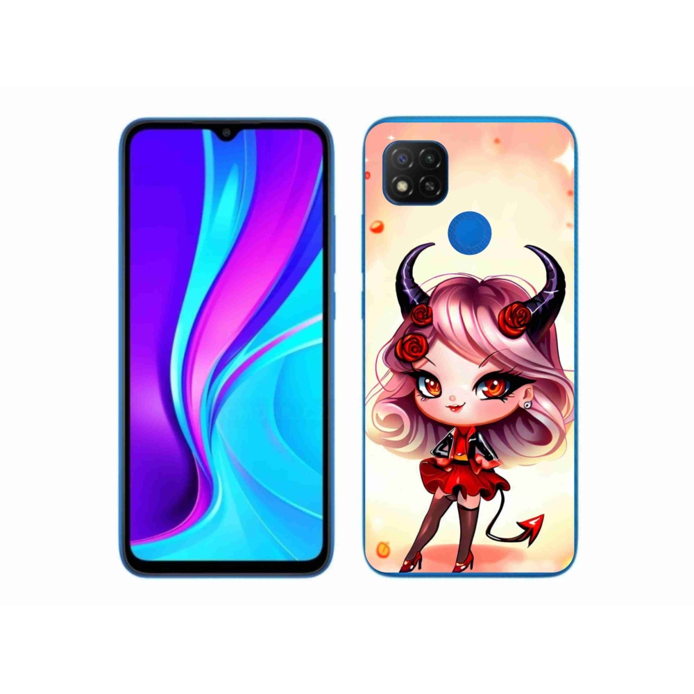 Gél borítás mmCase a Xiaomi Redmi 9C-hez - rajzfilm ördög