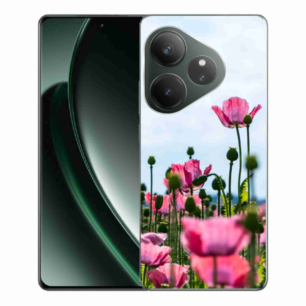 Gél védőburkolat mmCase a Realme GT 6 5G/GT 6T 5G készülékhez - mákos