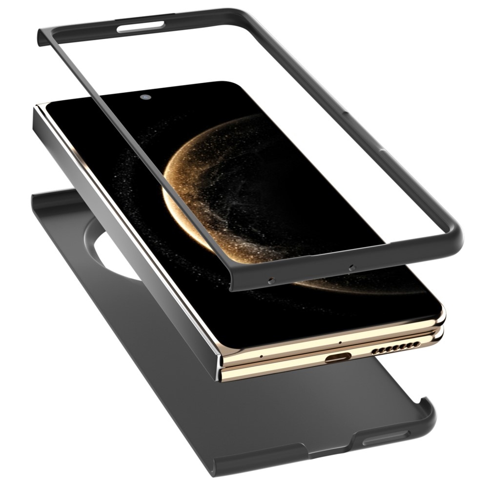 Kemény műanyag borítás Huawei Mate X6-hoz - fekete