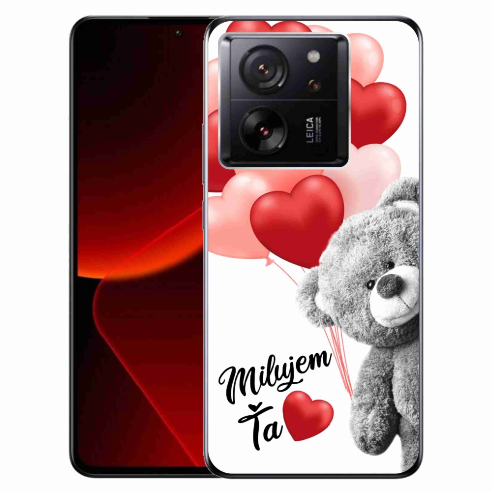 Gél tok mmCase a Xiaomi 13T/13T Pro számára - I love you en