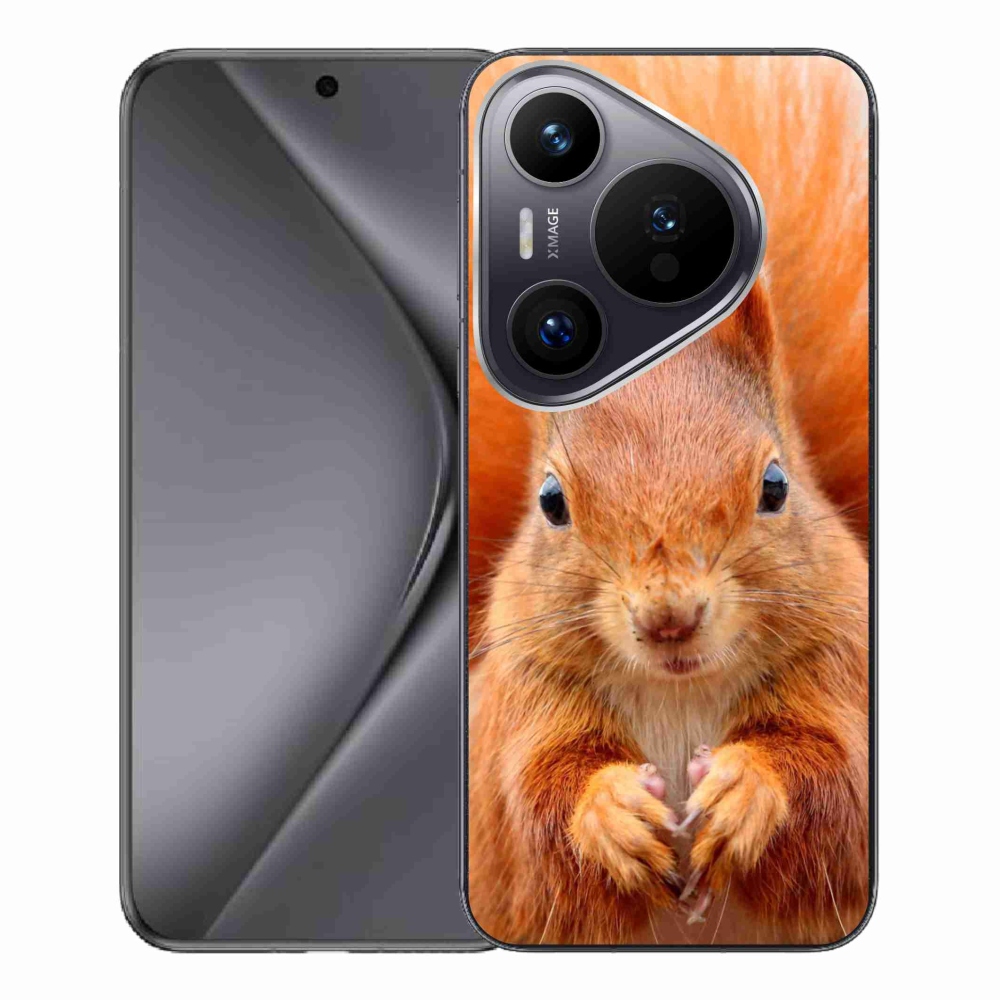 Zselés borítás mmCase a Huawei Pura 70 Pro készülékhez - mókus